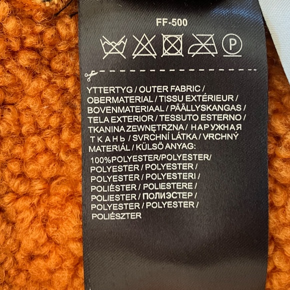 Stand Studio Lilli Black Leather Jacket Faux Fir Lining & Trim 40 M L XL - Picture 8 of 8